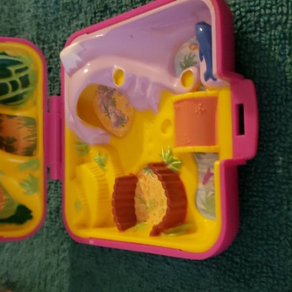 Vintage Polly Pocket 1989 BLuebird Square Playset Wild Zoo world - Picture 5 of 6